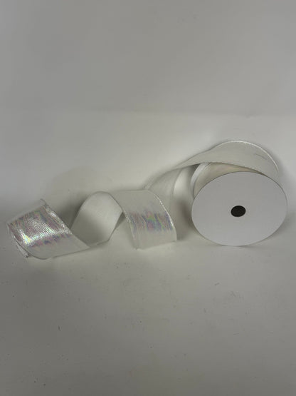 2.5" x 10YD Pearl Watercolor Iridescent Ribbon | YT