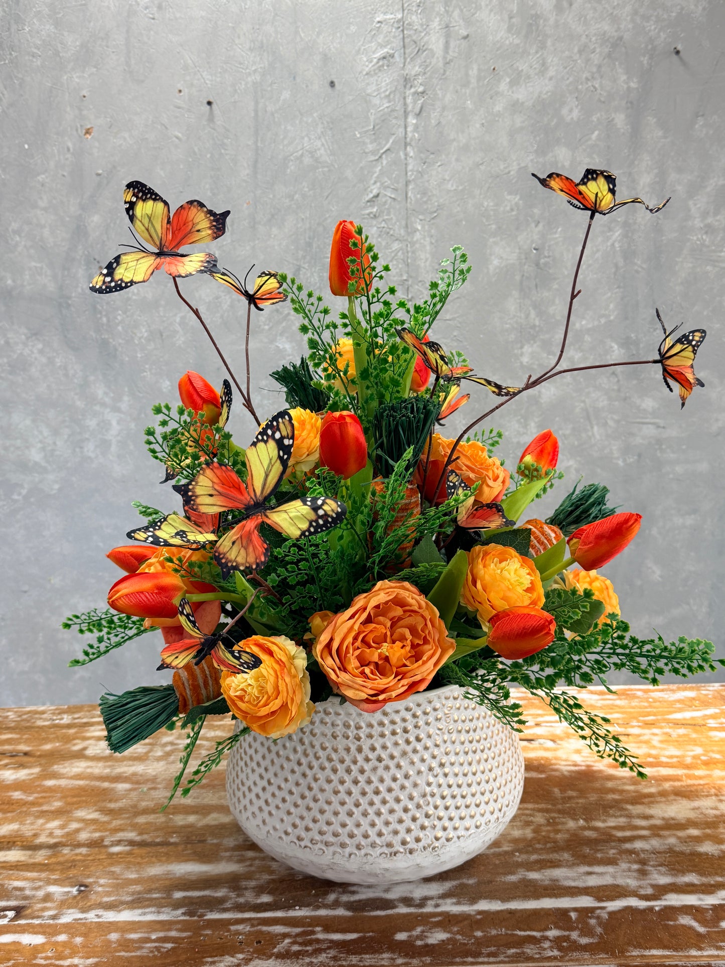 DIY Spring/Easter Floral Arrangement Kit {Assembly Required}