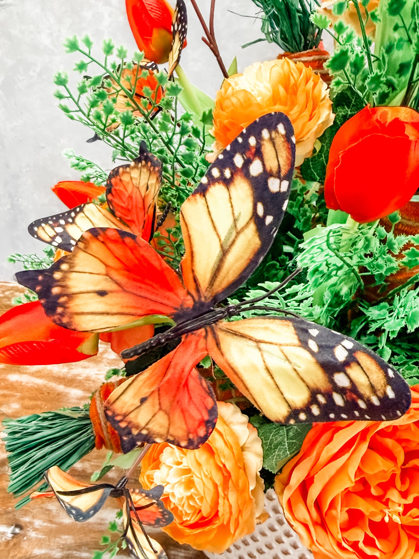 DIY Spring/Easter Floral Arrangement Kit {Assembly Required}