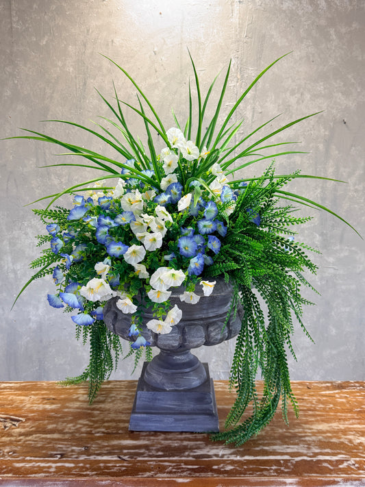 DIY Morning Glory Porch Planter Kit WITH URN {Assembly Required}