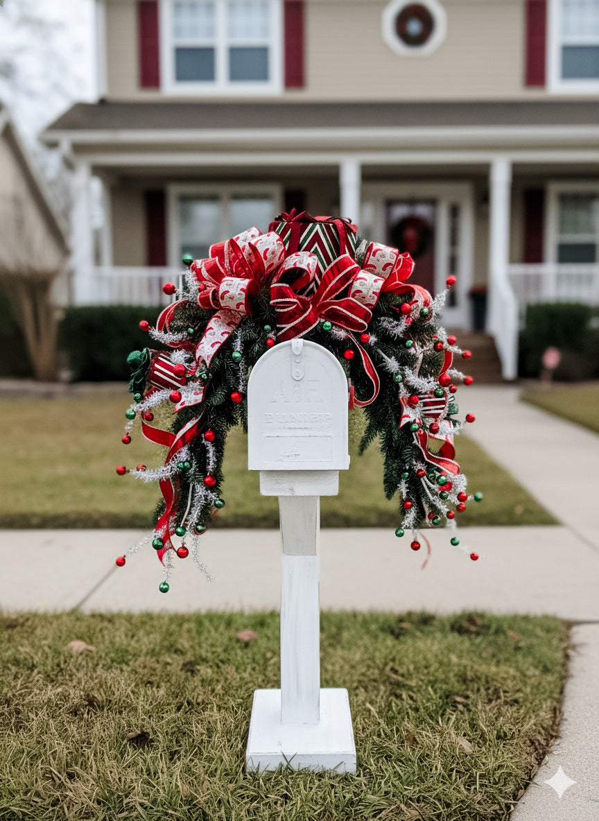 Santa's Suit Mailbox Cover DIY Kit {Assembly Required}