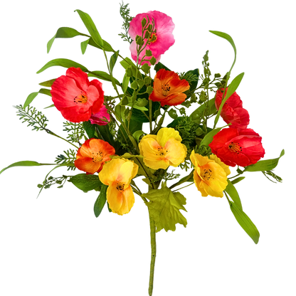 Vibrant Passion Poppy Bush 17‘’ | QPE