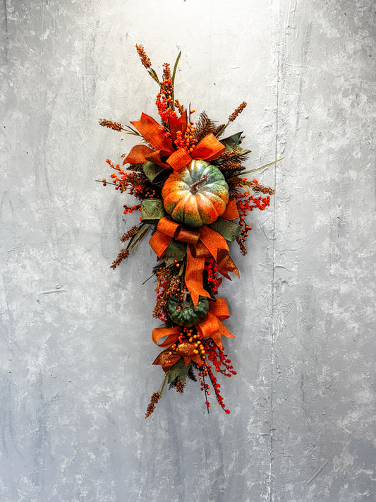 48" x 24" Wild About Fall Teardrop Swag DIY KIT {Assembly Required}