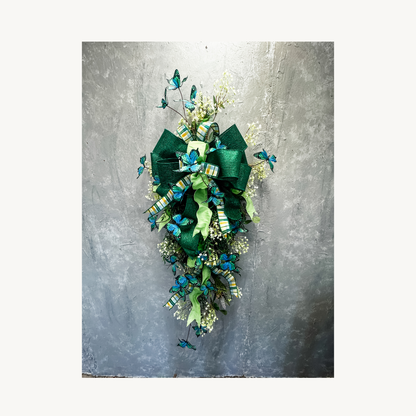 Spring Butterflies Swag {Completed Swag}