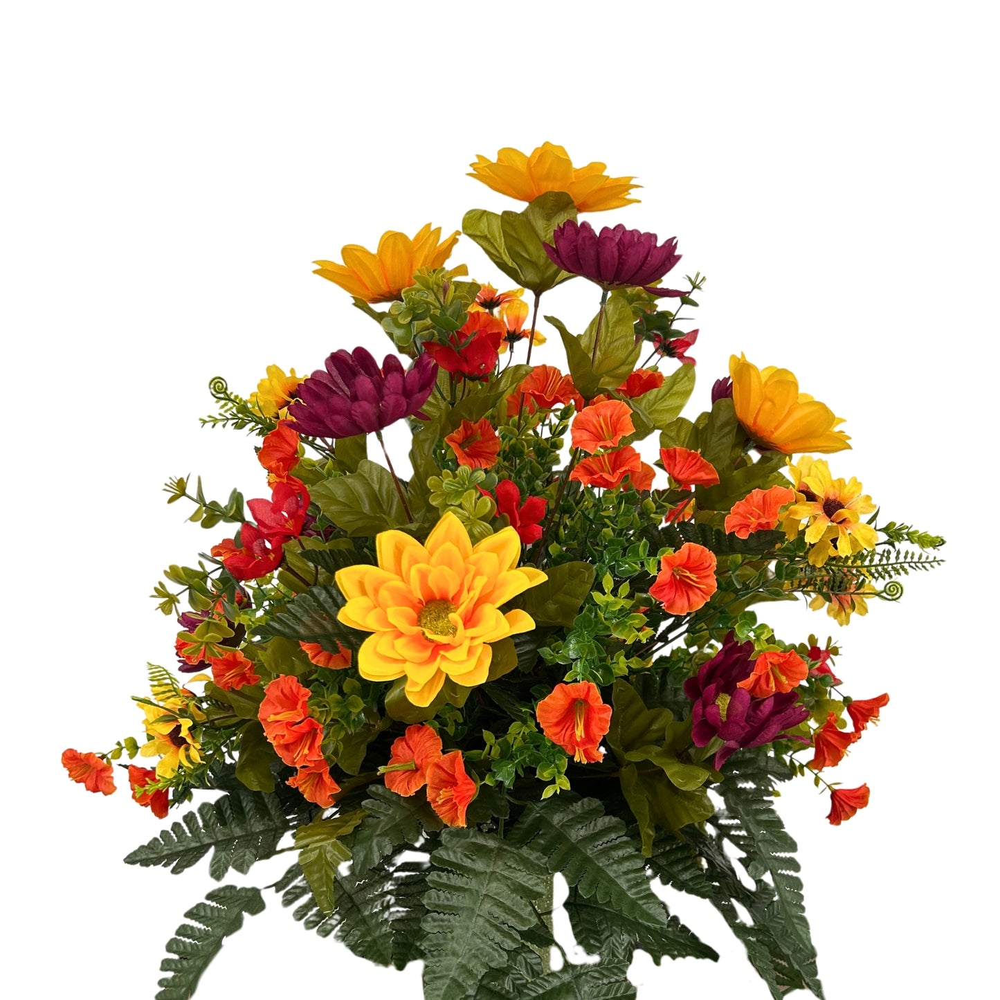 Fall Wild Flower Pre-Made Vase Insert (Mixed Colors)