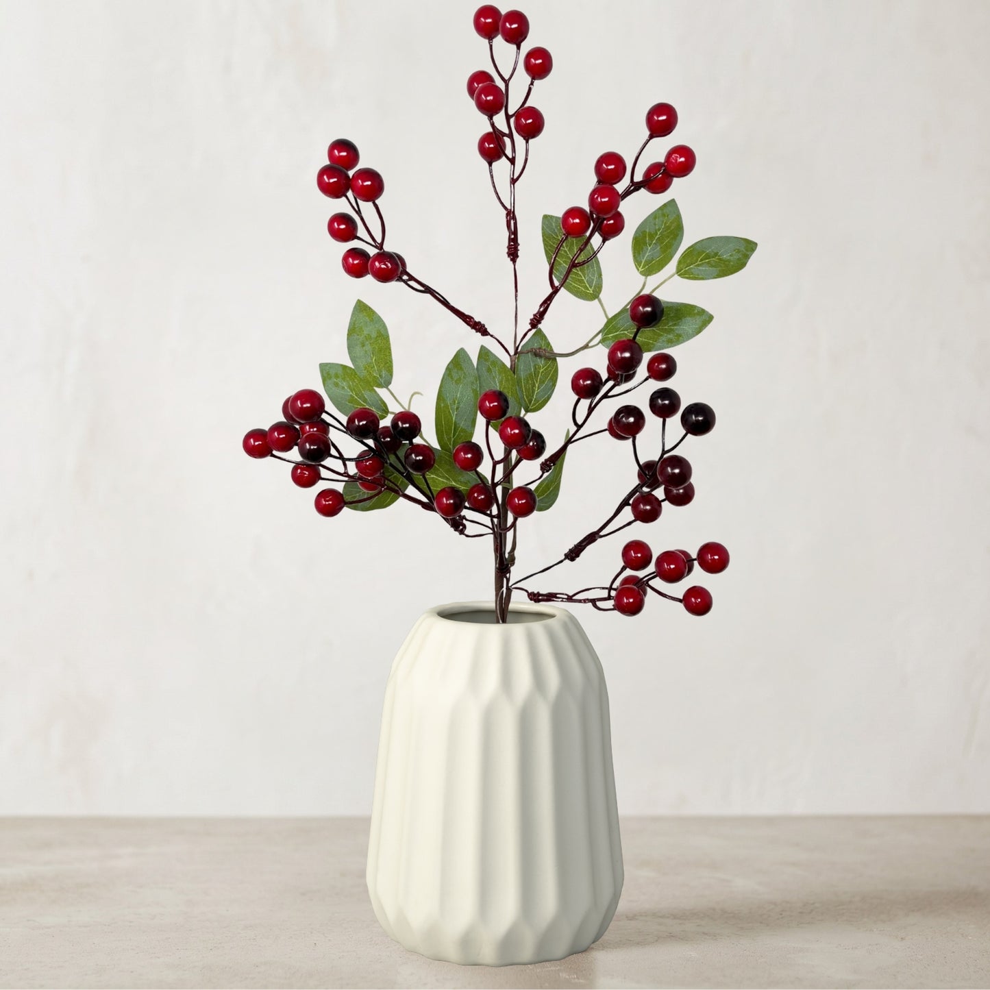 Lodge Berry Pick w/ Leaves 19'' - Deep Red | DB