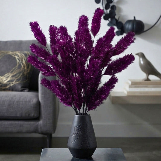 Metallic Foxtail Spray - Purple 28" | KS