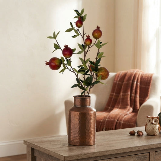 Faux Pomegranate Branch 35" | YS