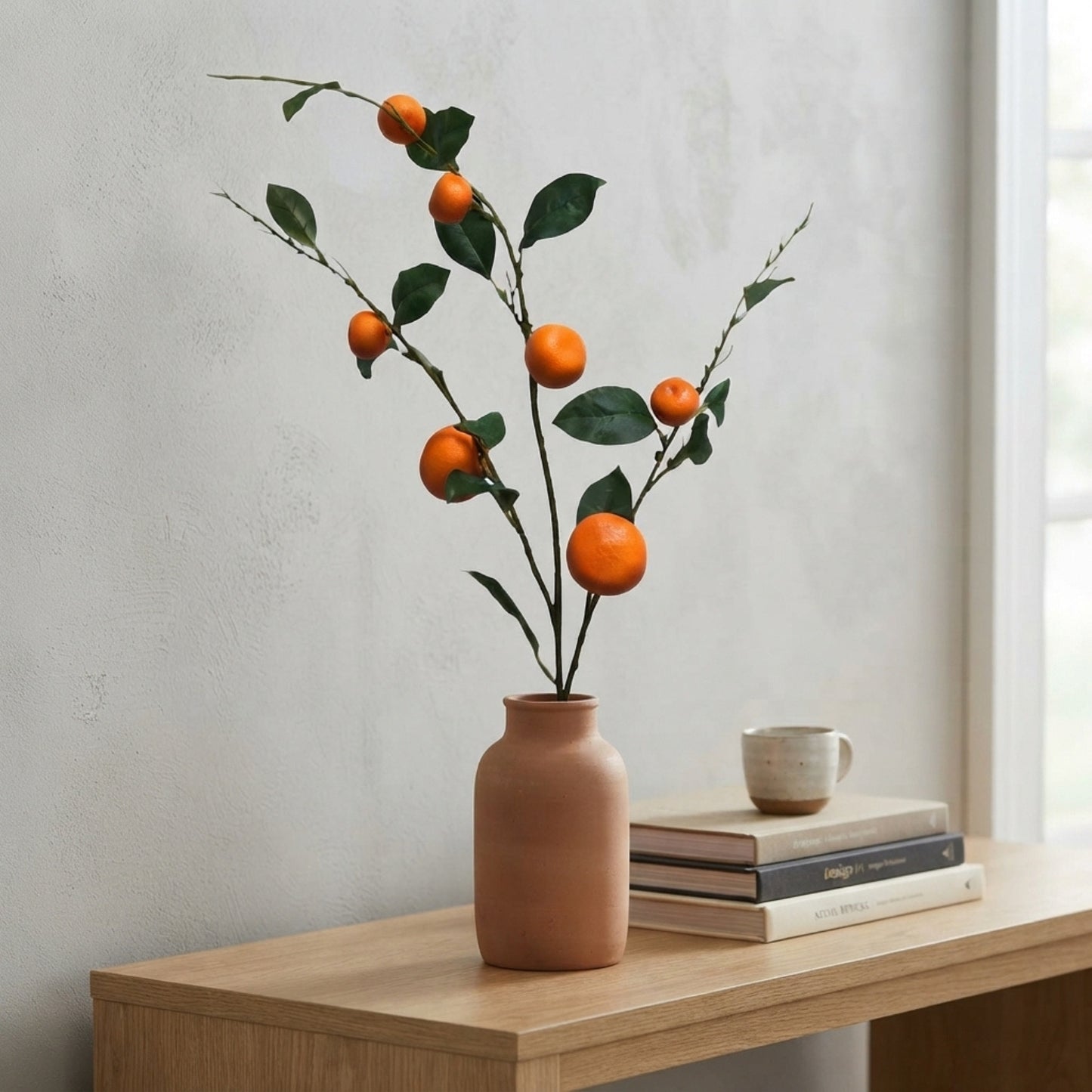 Faux Orange Branch 35" | YS