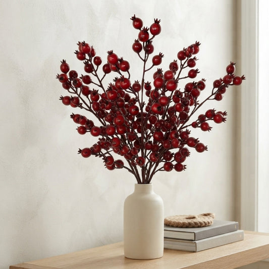 Grand Crabapple Berry Spray 24" - Red | KS