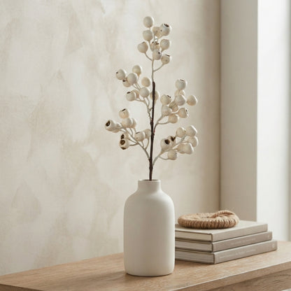 Grand Pod Berry Spray 24" - Ivory | KS
