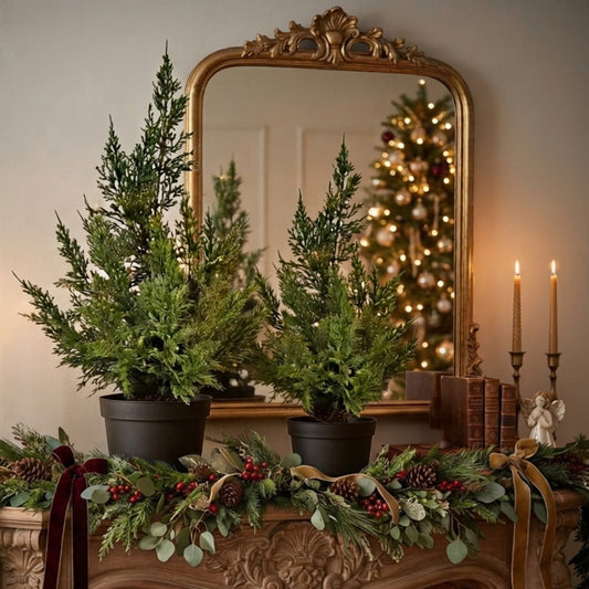 Fresh Touch Cedar Tree in Plastic Pot 21” | YS
