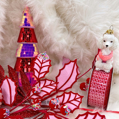 Mystery Christmas Tree Box - Pink, Red