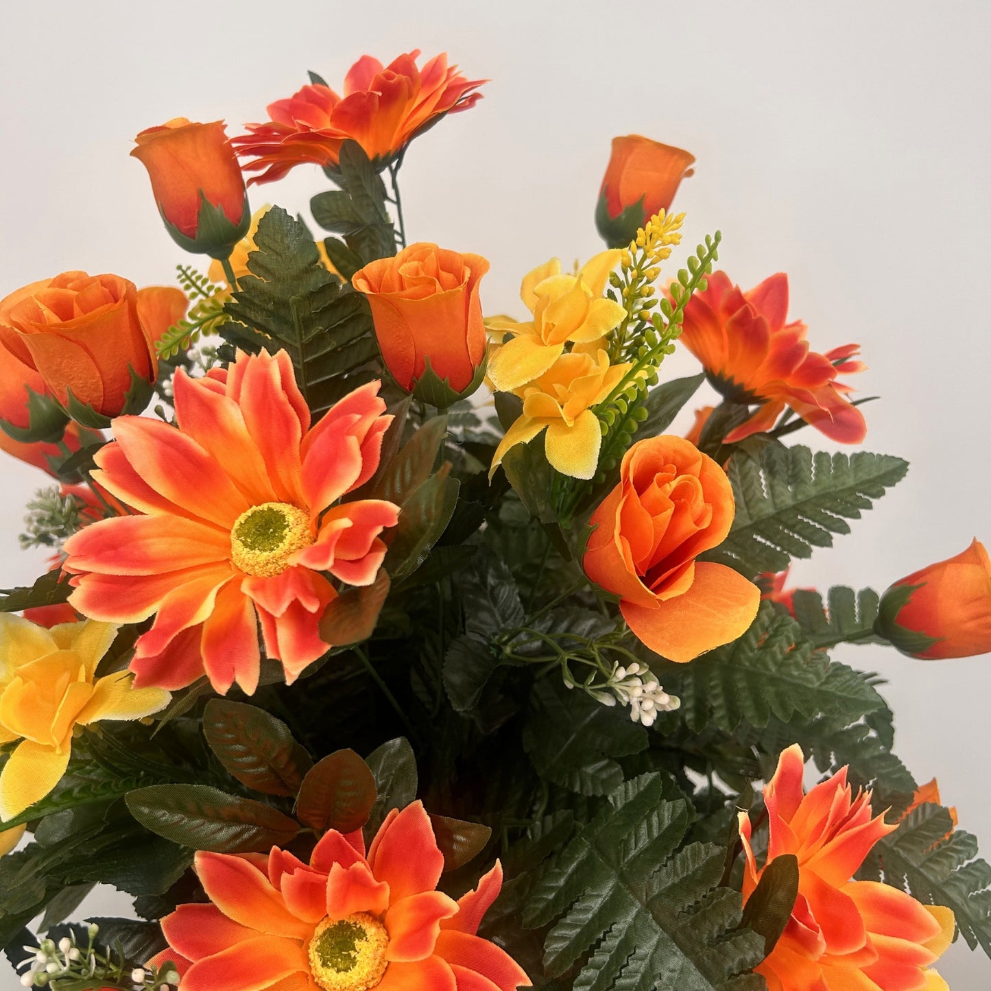 Sunshine Memories Pre-Made Vase Insert (Orange, Yellow)