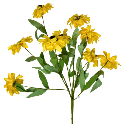 18" Sunburst Daisy Bush in Yellow | QDE
