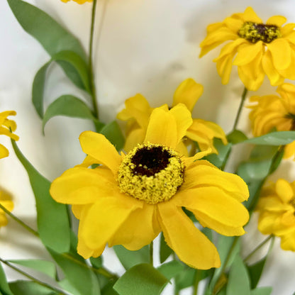 18" Sunburst Daisy Bush in Yellow | QDE