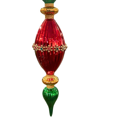 13.5'' Traditional Elegance Glass finial | LC
