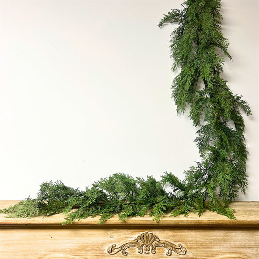 Real Touch Eastern Red Cedar Garland 72" | XJ