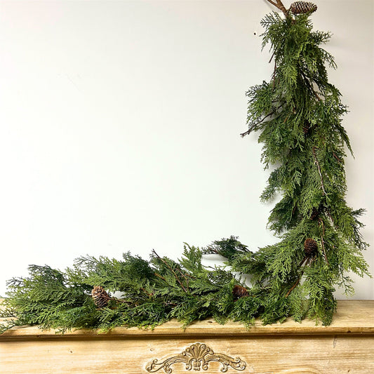 Highland Cedar Garland 72" | XJ