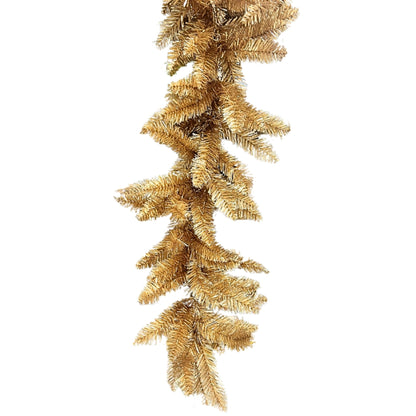Champagne Tinsel Garland 9' x 12” | HT