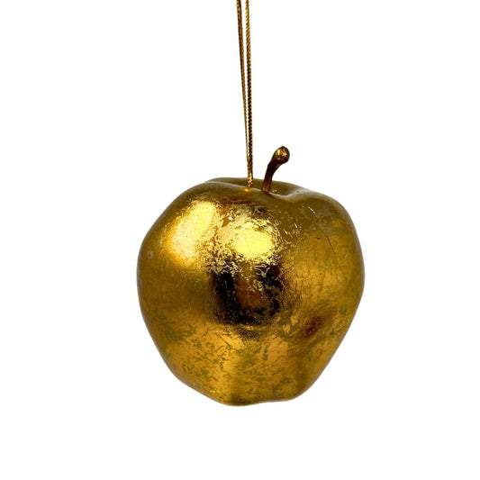 Old World Apple Ornament - Antique Bronze 3” | YS