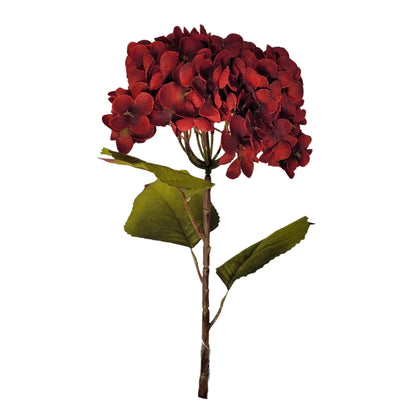 Meadows Hydrangea Spray - Red 27” | YS