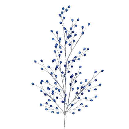 Royal Blue Acrylic Glitter Bead Spray 26” | YS