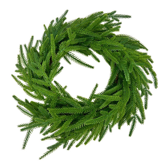 Fresh Touch Norfolk Pine Wreath 18” | YS