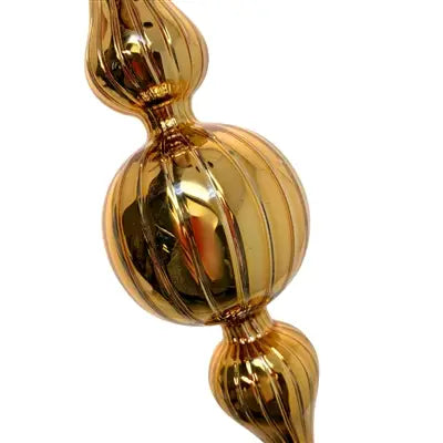 Shiny Antique Gold Finial 7” | LC