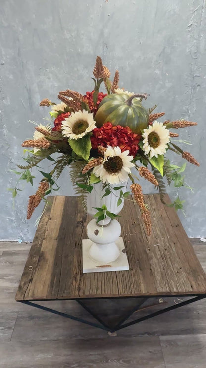 DIY Fall Porch Planter Kit WITH Urn/Planter {Assembly Required}