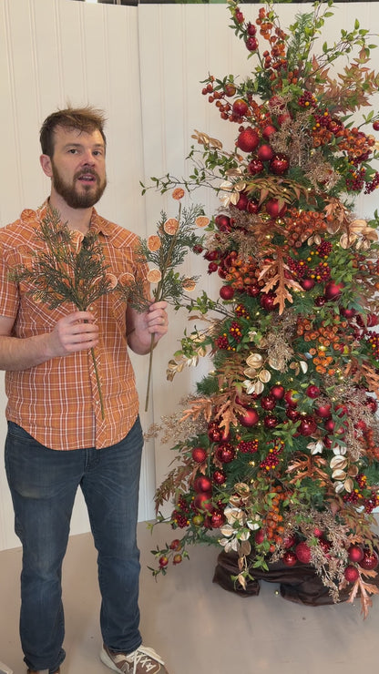 Fern Orange Slice Spray 24” | QP