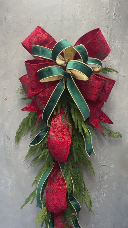 DIY Ralph Lauren Inspired Christmas Swag Kit {Assembly Required}