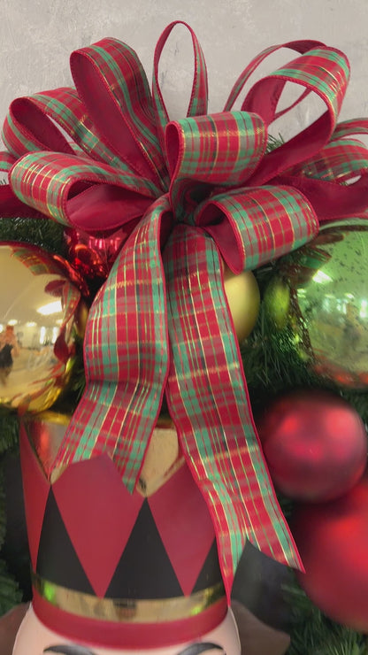 DIY "Nutcracker Symphony" Wreath Kit {Assembly Required}