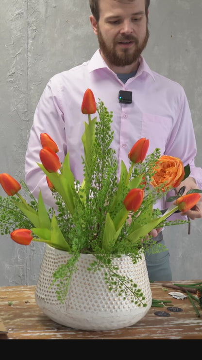 Windsor Rose Stem 24"- Spring Orange | GTE