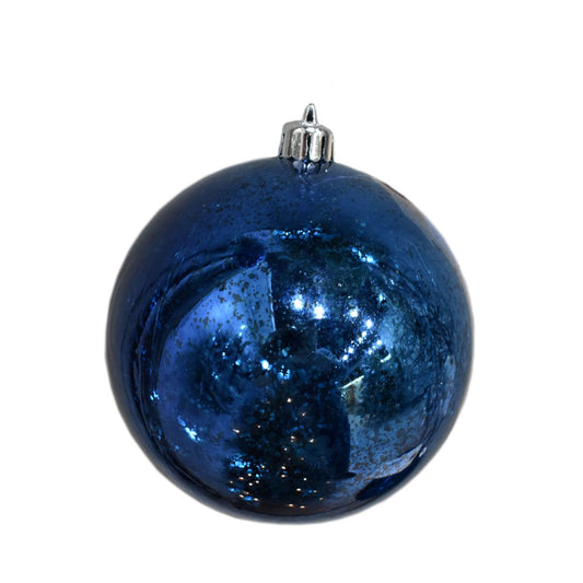 4" Mercury Ball Ornament - Classic Blue | XJB