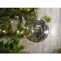 4" Mercury Ball Ornament in Silver | XJB