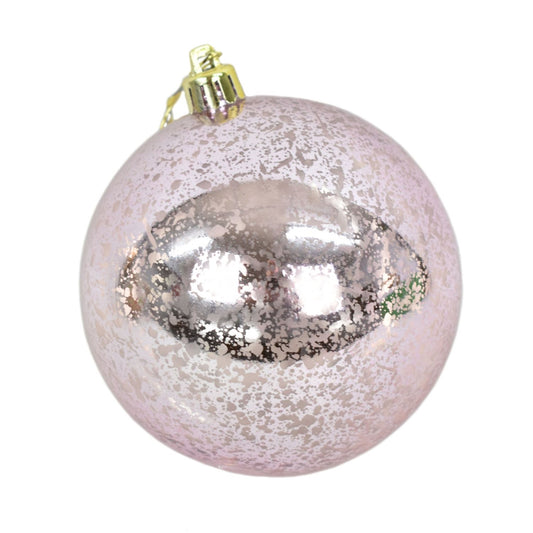 5.5" Mercury Ball Ornament in Pink | XJB