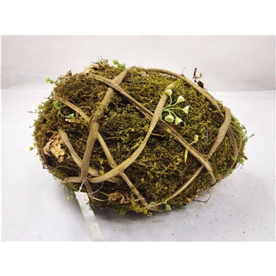 12.5" Moss Vine Egg Decor | BFE