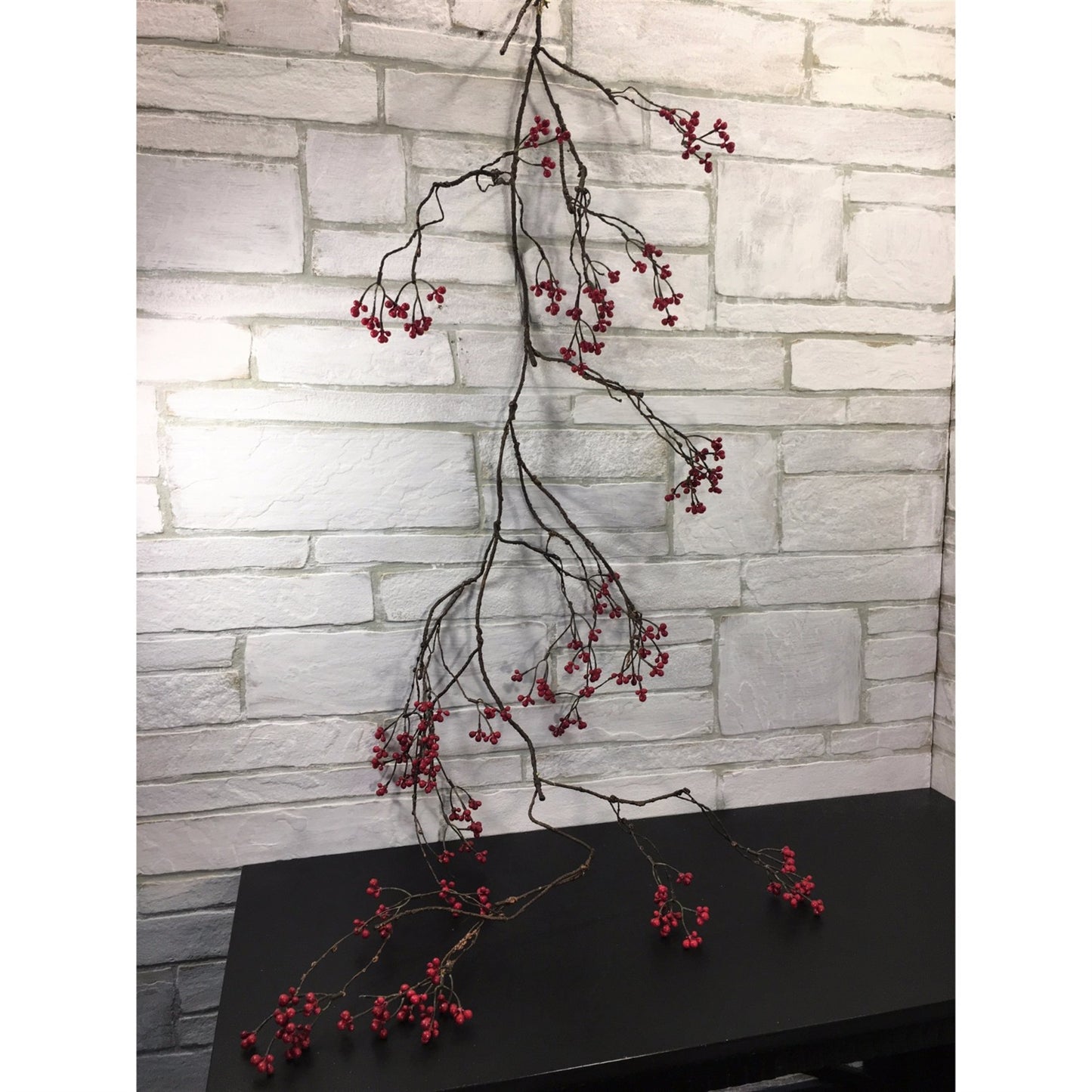 58" Red Mini Berry Garland