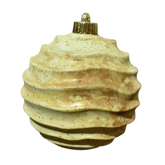 5" Vintage Thread Ball Ornament in Antique Green