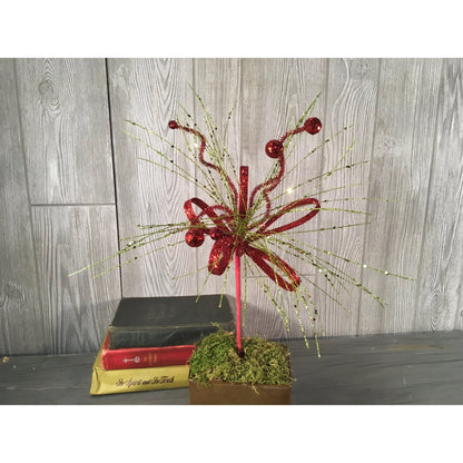 21" Holiday Explosion Pick in Red/Apple | QD