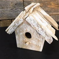 4.25”x6”x3.5” Driftwood Birdhouse | BFE