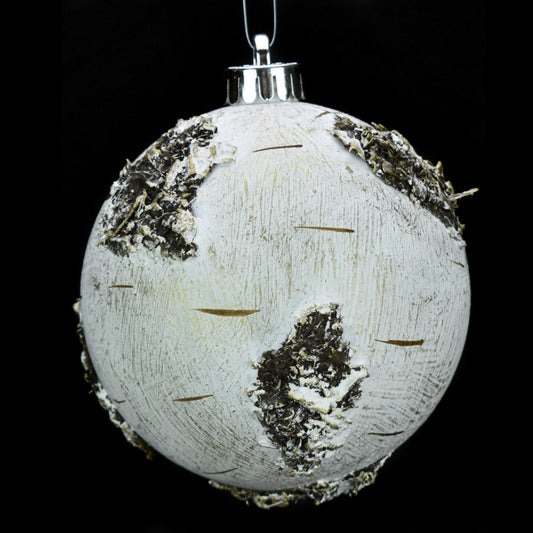 4" Birch Plastic Ball Ornament | XJ