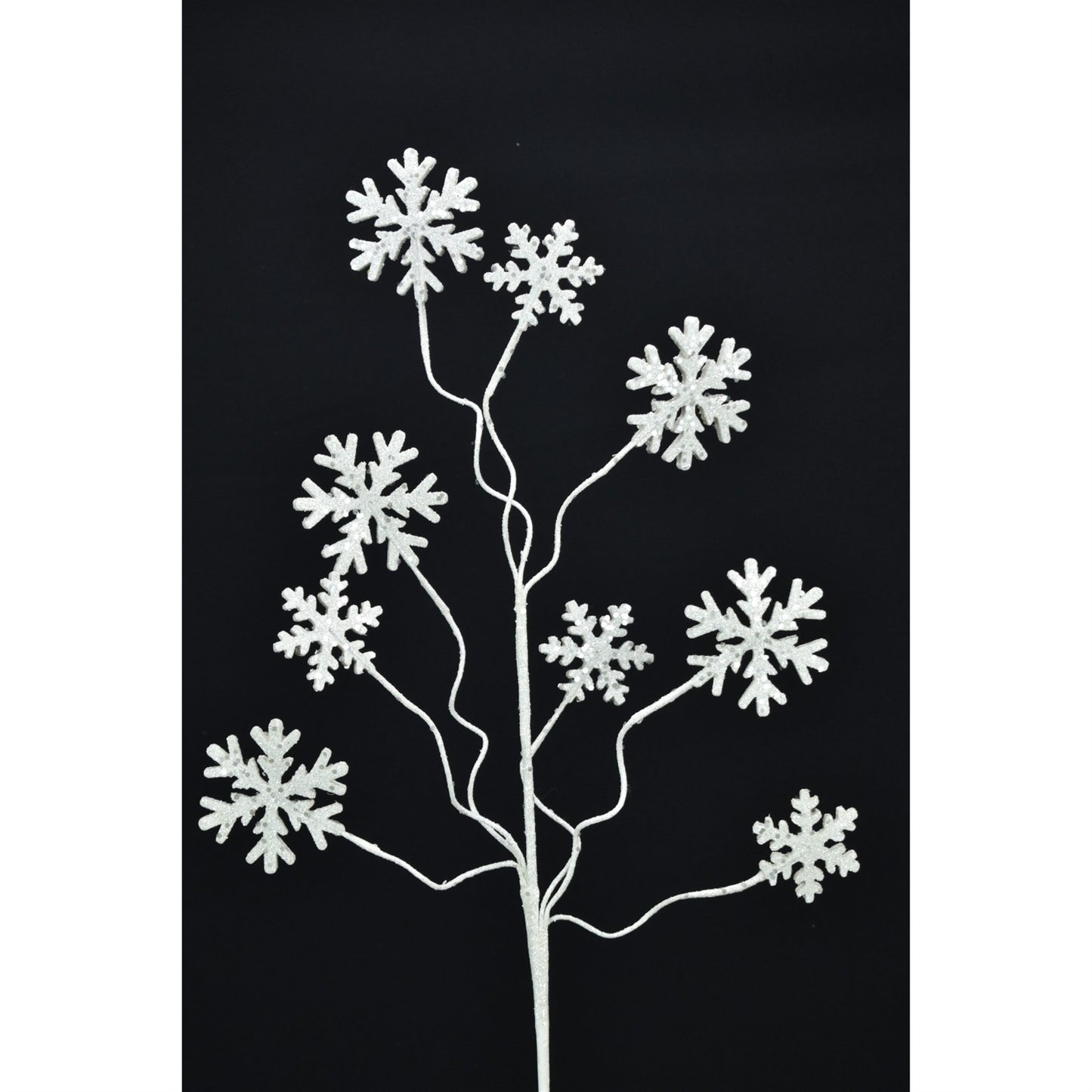 30" Glitter Snowflake Spray | QD