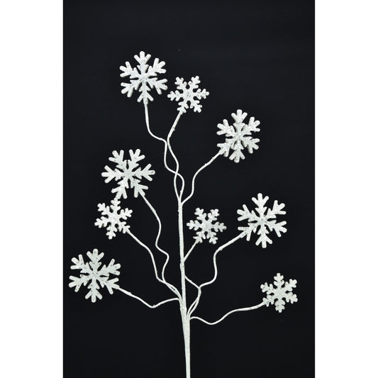 30" Glitter Snowflake Spray | QD