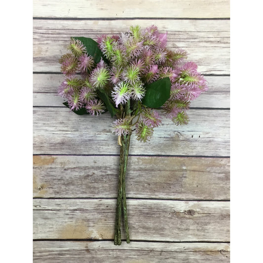 13" Irish Thistle Bundle in Pink/Green | XJE