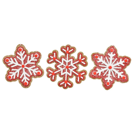 6" Snowflake Cookies (3 Asst.) | TA