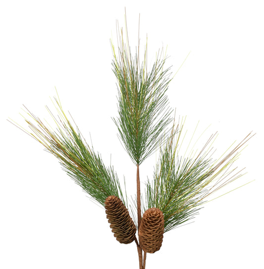 22" Long Needle with Cone Spray in Green | QD