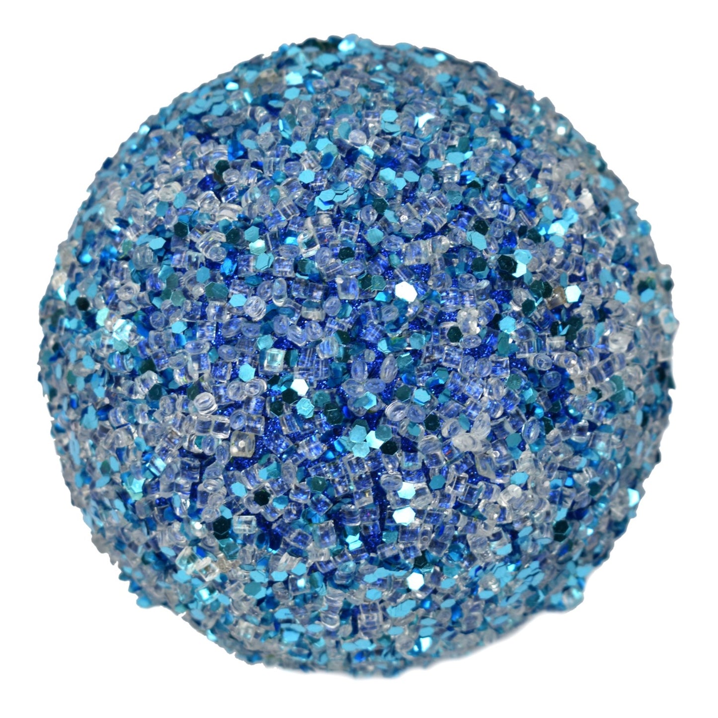 5" Glitter and Ice Ball in Blue | QD