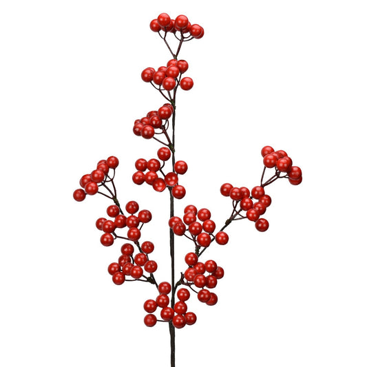 26" Berry Spray in Red | QD